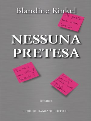 cover image of Nessuna pretesa